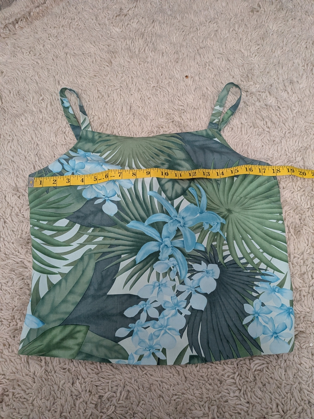 Tommy Bahama Tropical Floral Silk Sleeveless Cami Top - Picture 4 of 5